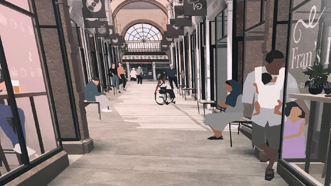 The Arcade in Dewsbury could become England's first community-run shopping centre