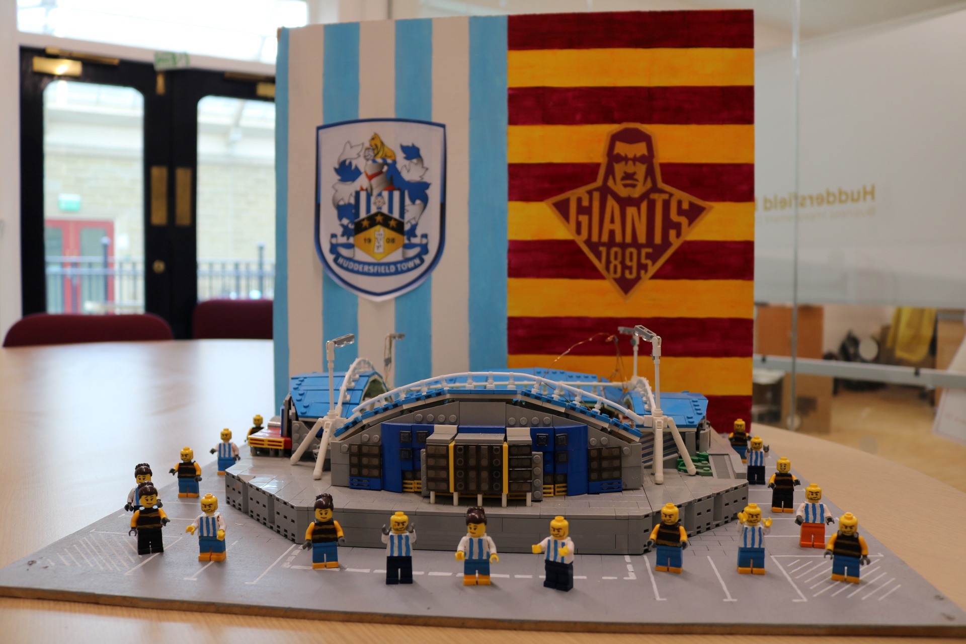 Huddersfield BID Re-Creates Town’s Iconic Landmarks as part of Huddersfield Lego Trail 2023
