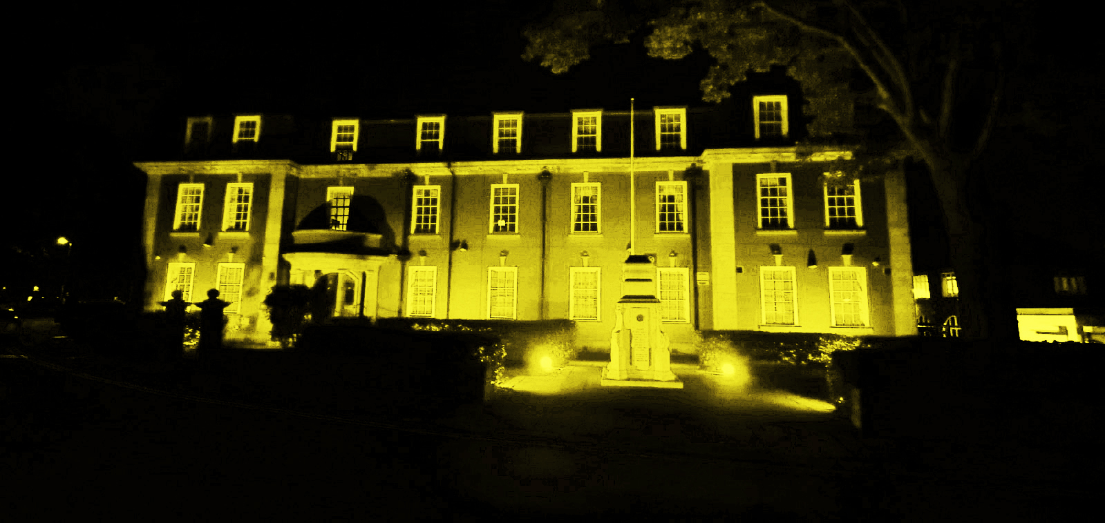 Buildings Bathed in Light to Remember Lives Lost on West Yorkshire Roads