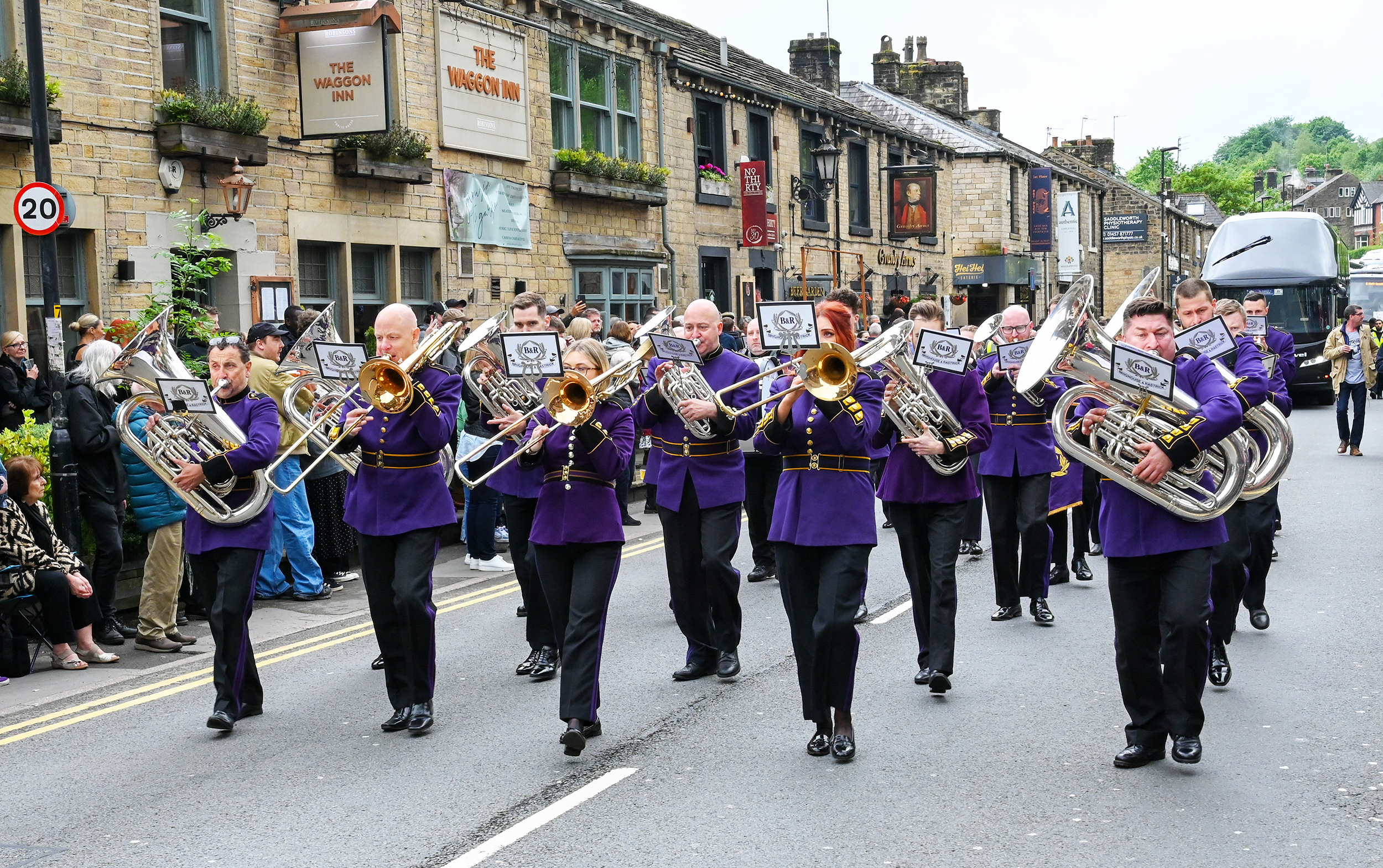 Brighouse & Rastrick Brass Band Triumphs at Whit Friday March Contests, Named Area Champions