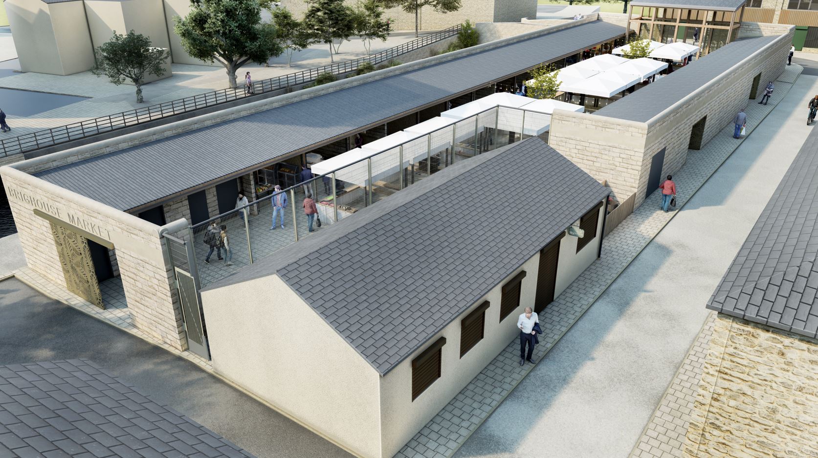 Brighouse’s Market Prepares for Temporary Home During £19 Million Renovations