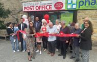 Mayor of Kirklees “Cuts The Ribbon” at New Mill Post Office Under New Management