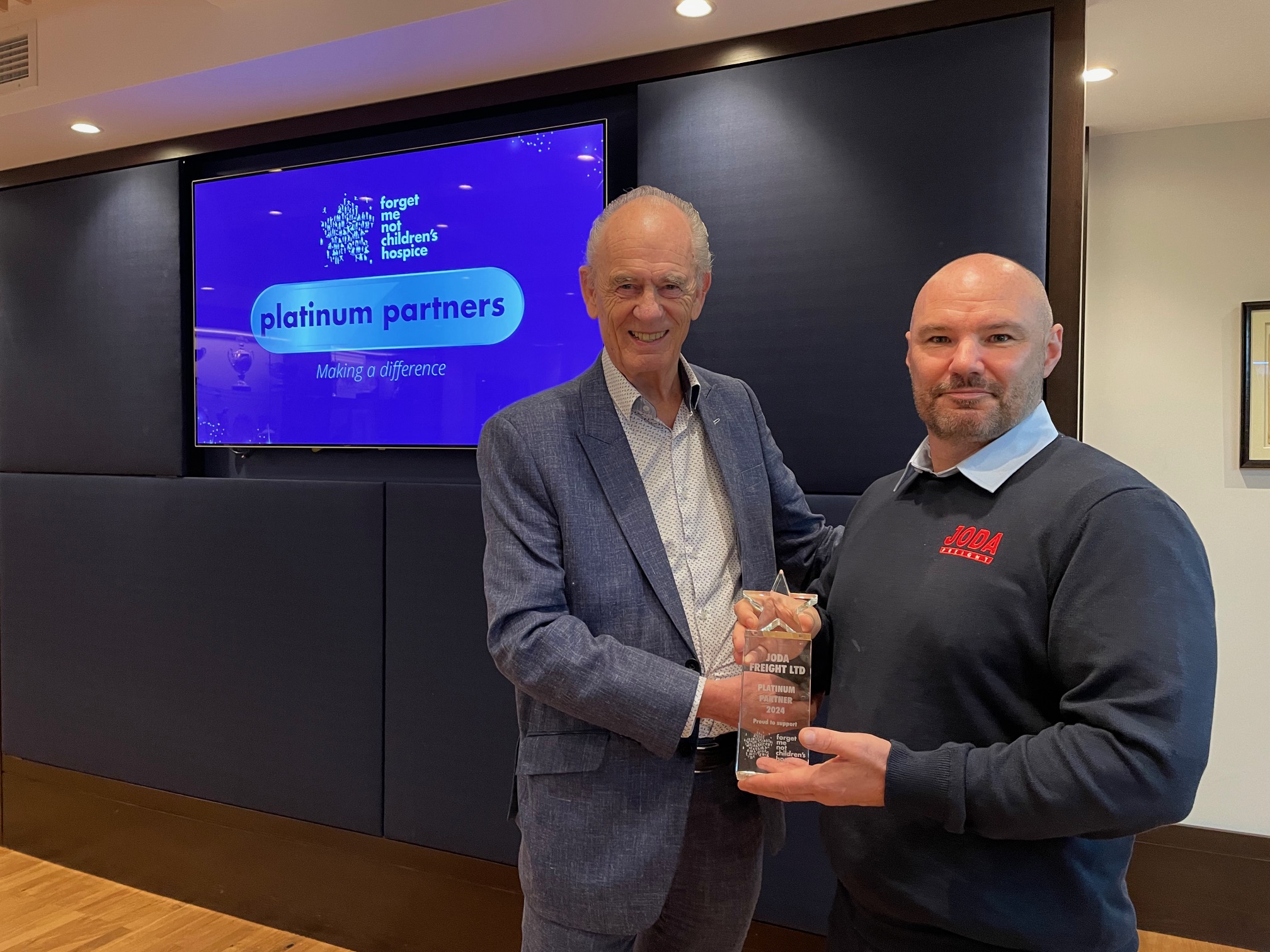 Forget Me Not Enjoys Increased Support From Business Community as Fullers Foods and Joda Freight Pledge Long-Term Support