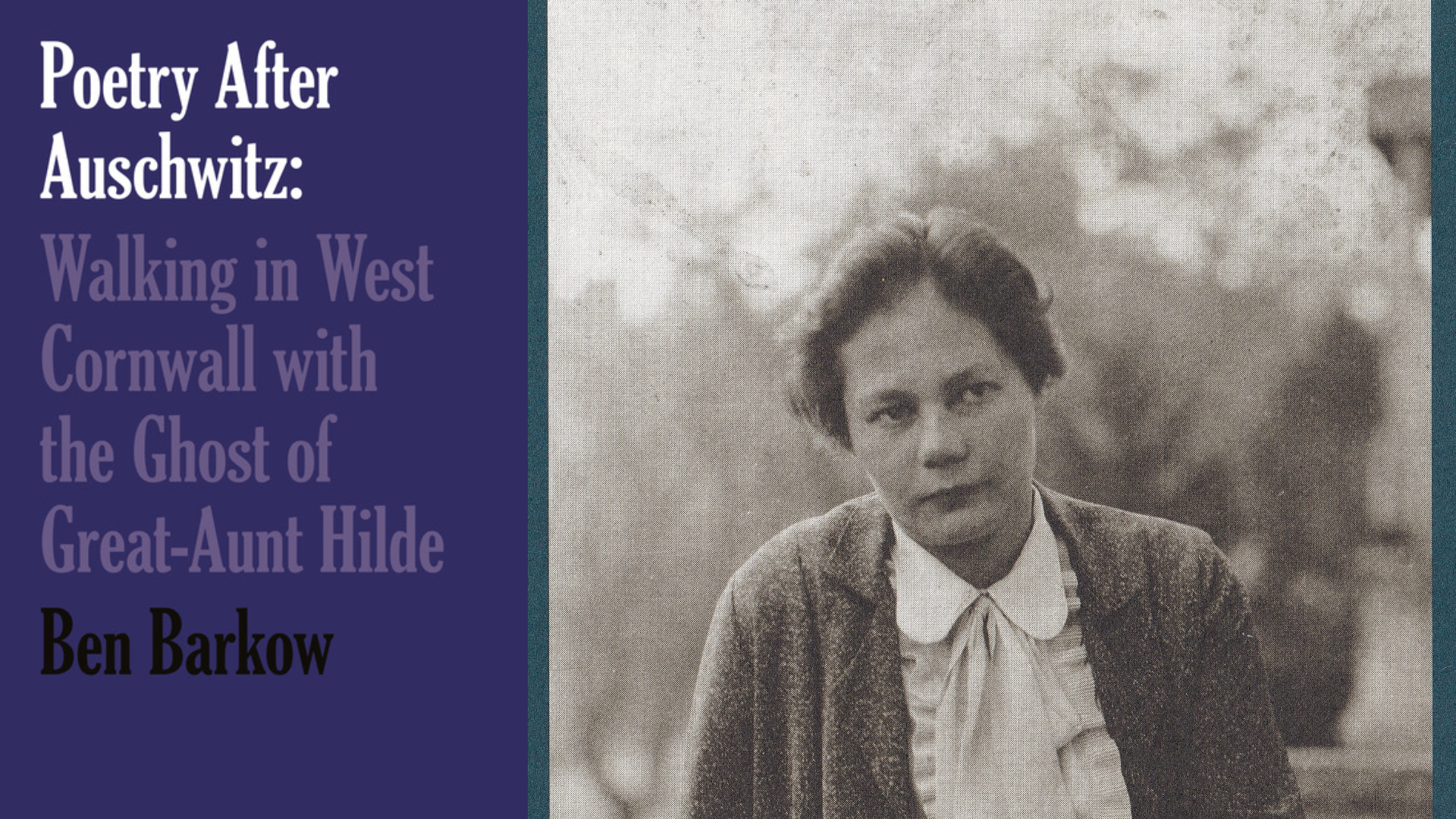 Huddersfield's Holocaust Centre North Announces First-Ever Poetry Collection