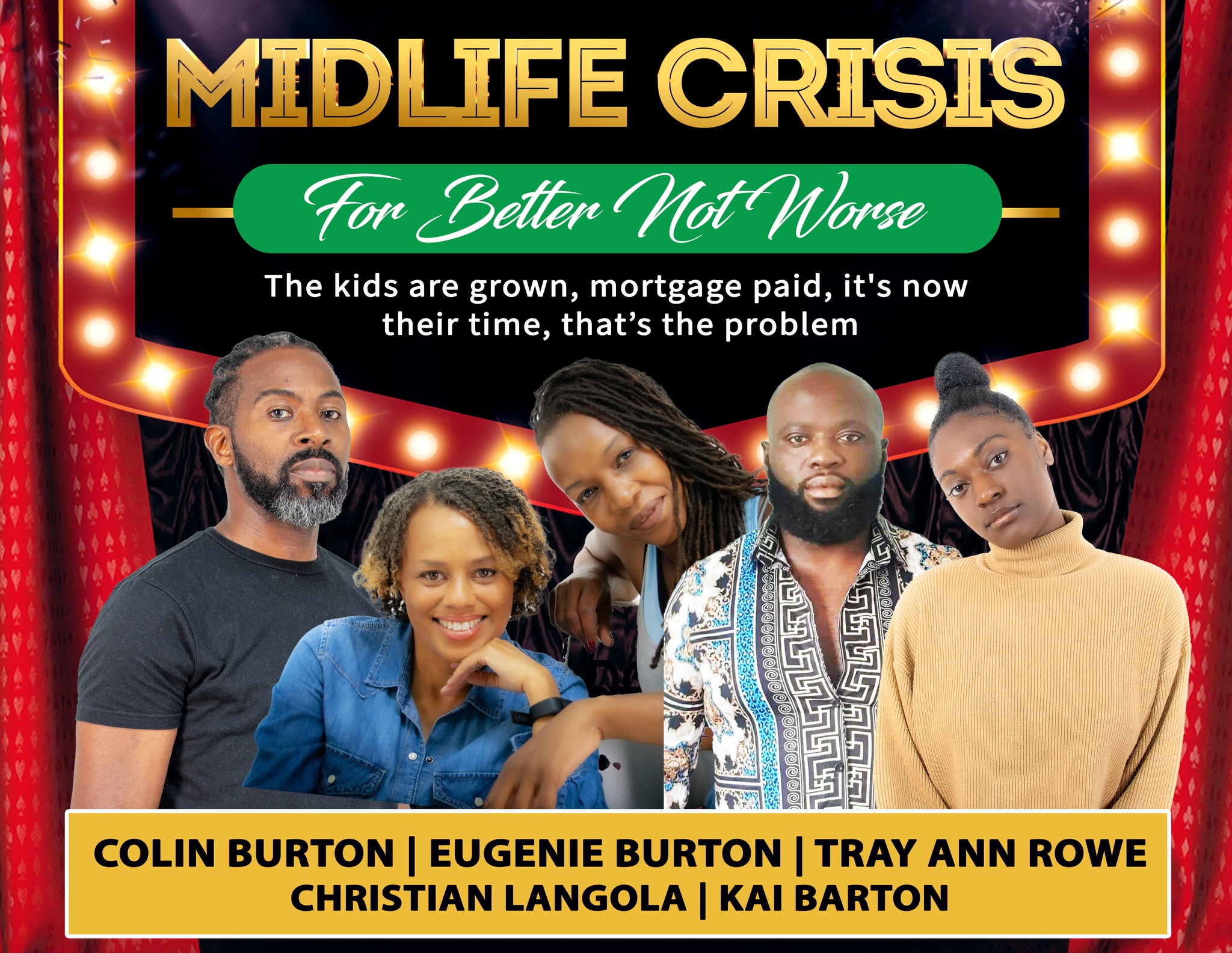 Critically Acclaimed Comedy Play Midlife Crisis Comes to Huddersfield This April