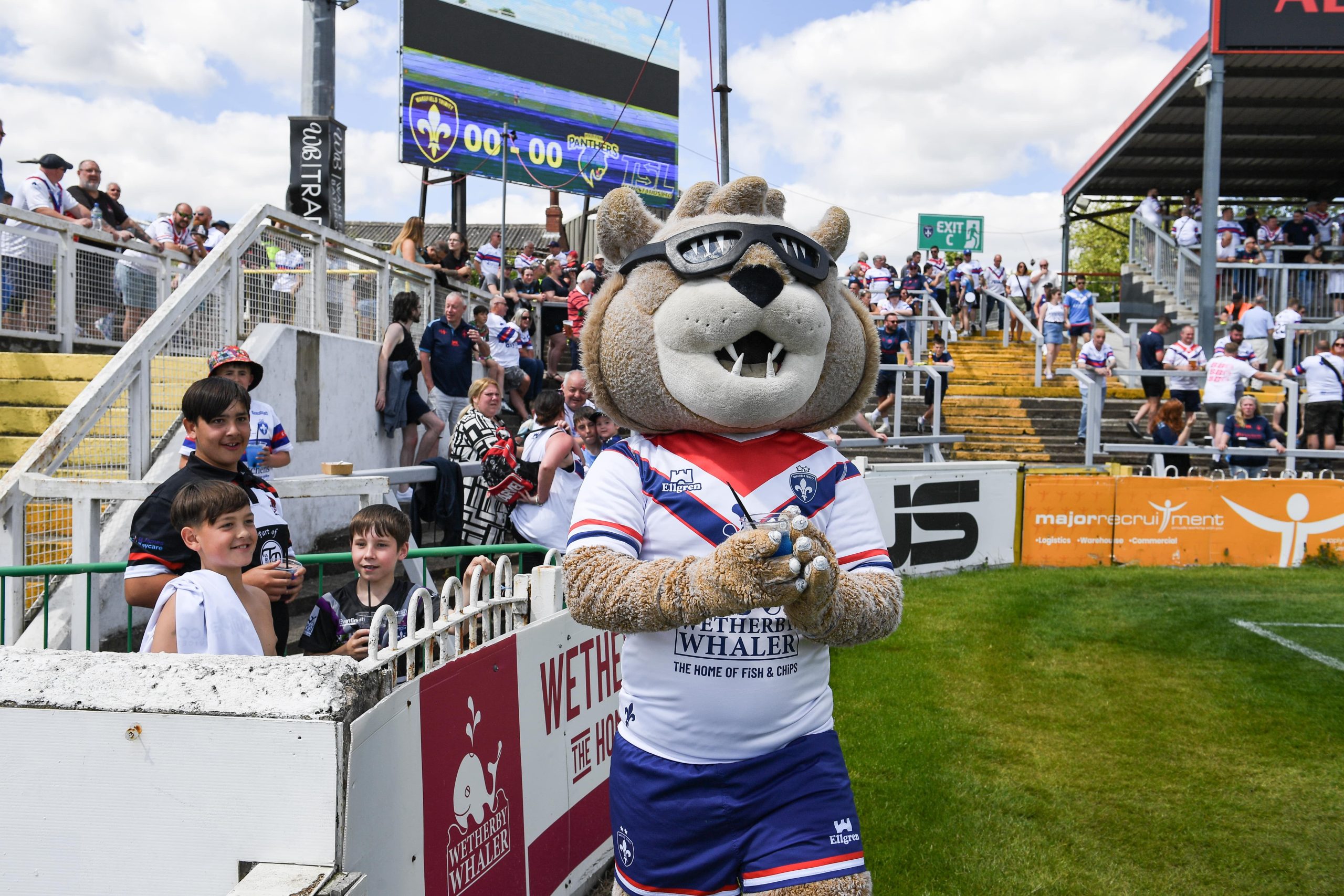 Rugby League Celebration Event Held at the National Coal Mining Museum