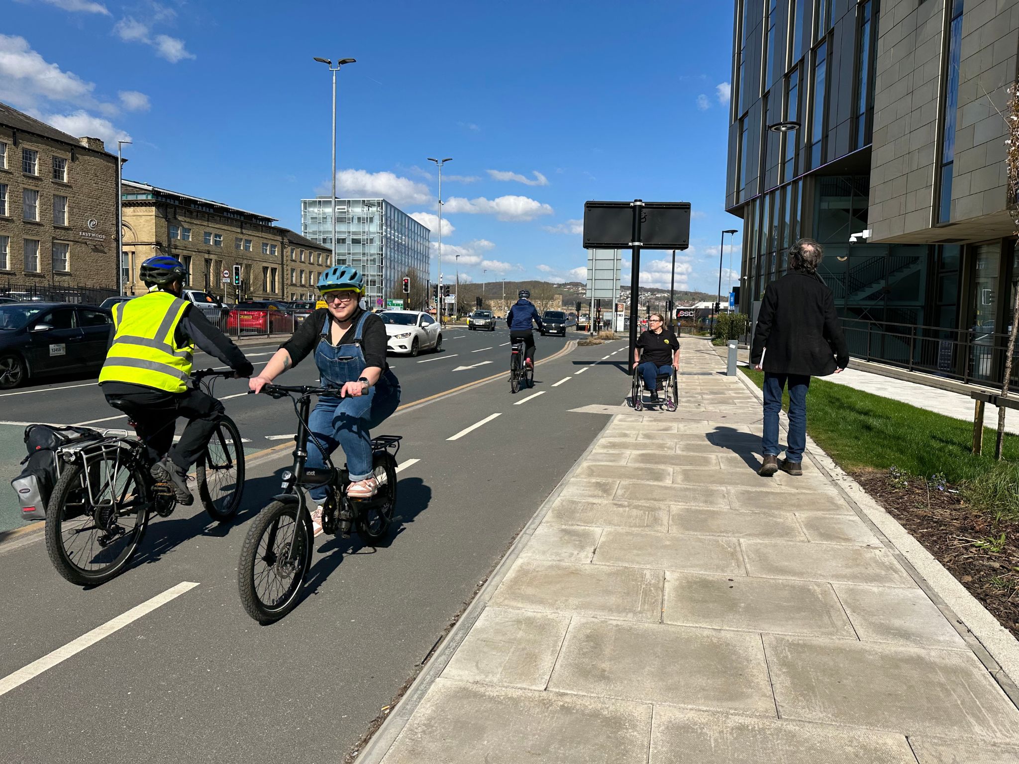 Huddersfield Residents Invited to Help Shape Safer Streets for Walking, Wheeling and Cycling