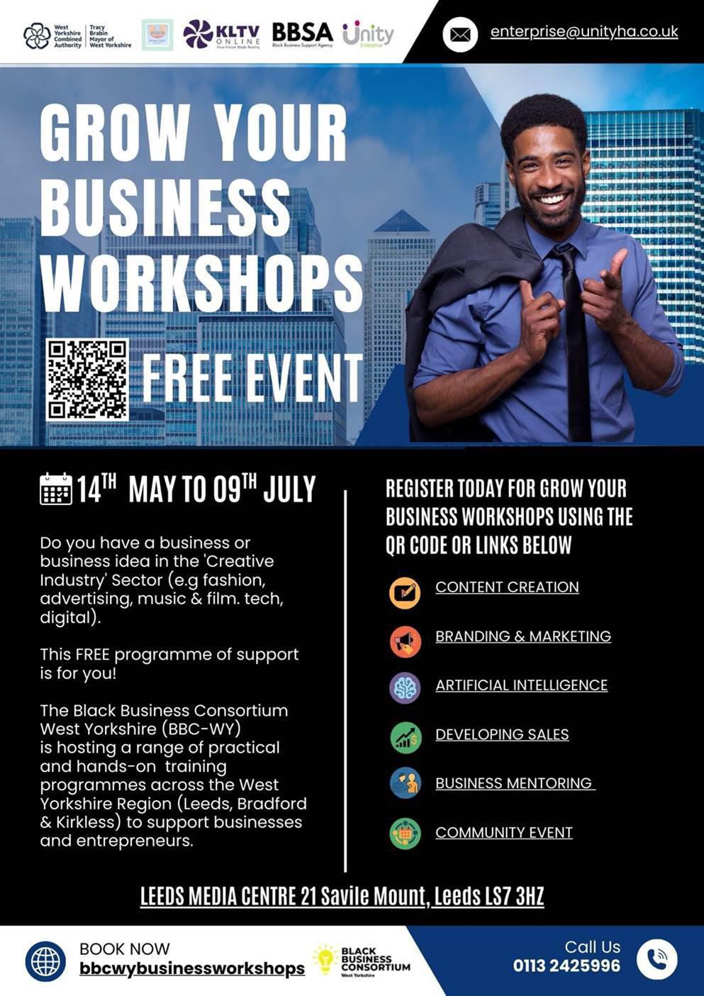 Unlock Your Creative Potential With Free Industry Training Programme Set to Ignite West Yorkshire's Black Business Scene