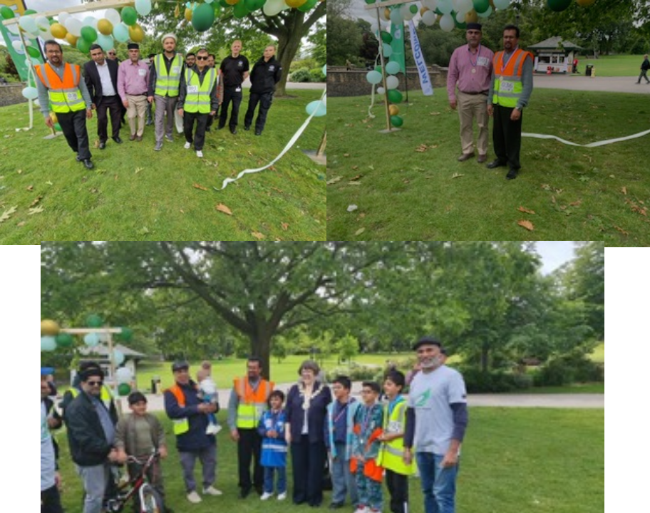 Huddersfield Charity Walk Unites Communities to Promote Peace and Serve Humanity