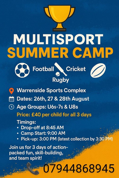 Community Gears Up for Multisport Summer Camp and Family Fun Day at Warrenside