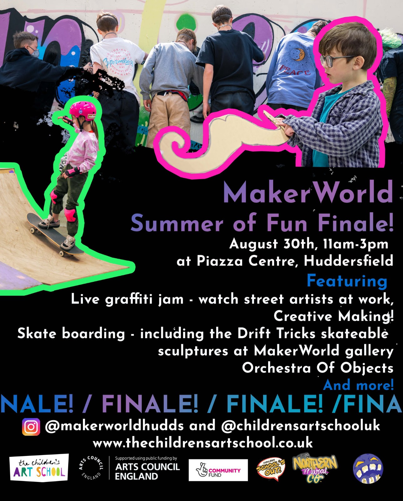 Graffiti, Music and Creativity Take Centre Stage at MakerWorld’s Summer Finale