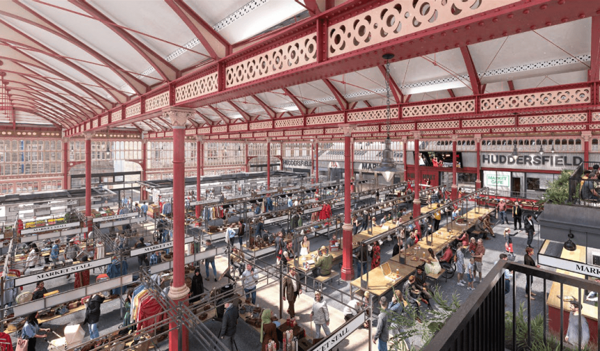 Full Planning Application Submitted for Huddersfield Market Regeneration