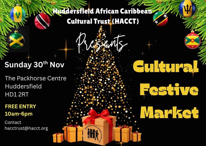 HACCT To Bring the Festive Vibes with Cultural Market in Huddersfield This Christmas