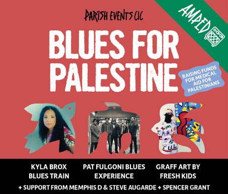 Star-Studded Huddersfield Blues Gig to Raise Funds for Medical Aid for Palestinians