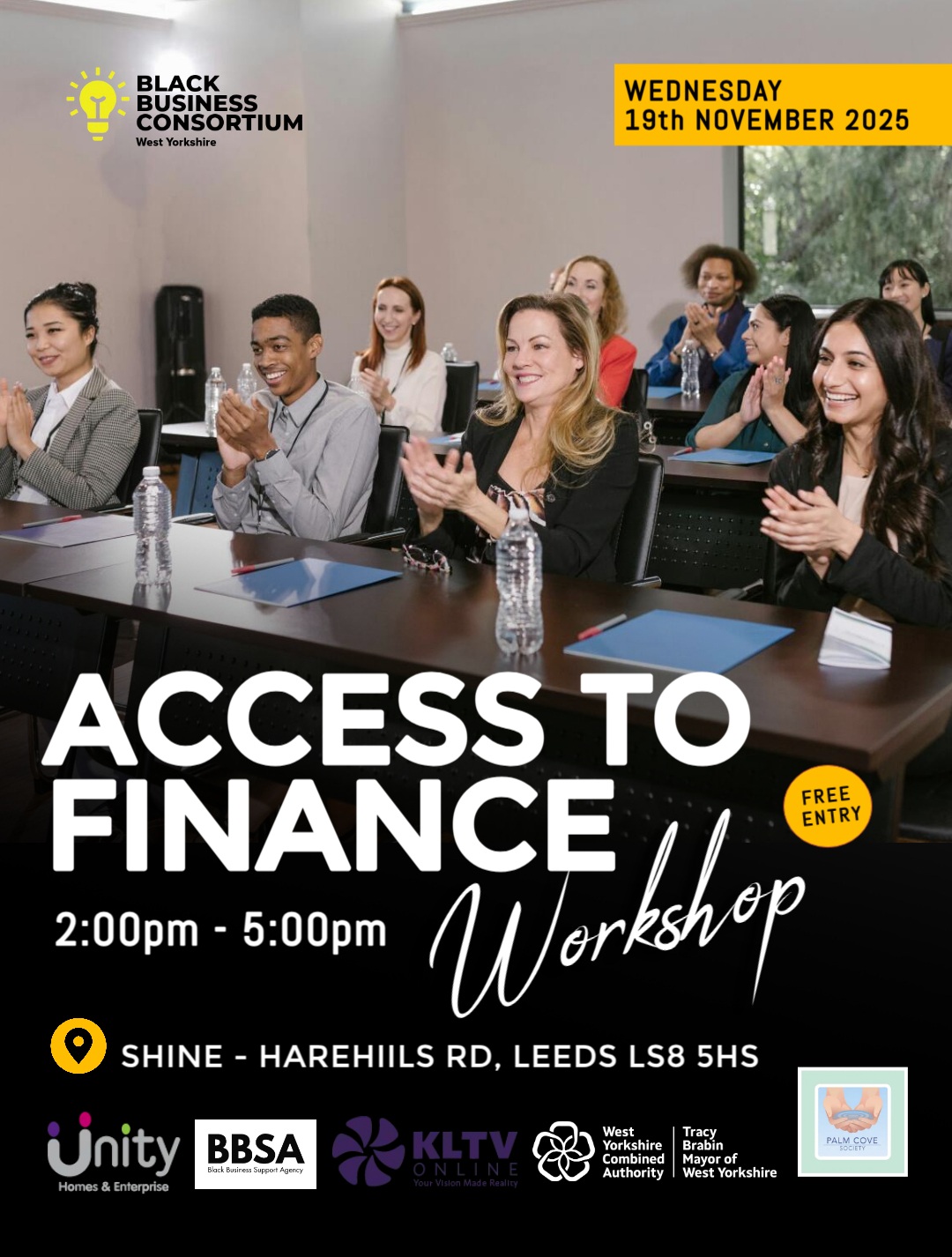 Workshop to Help Black-Led Businesses Unlock Finance Set for Leeds This November