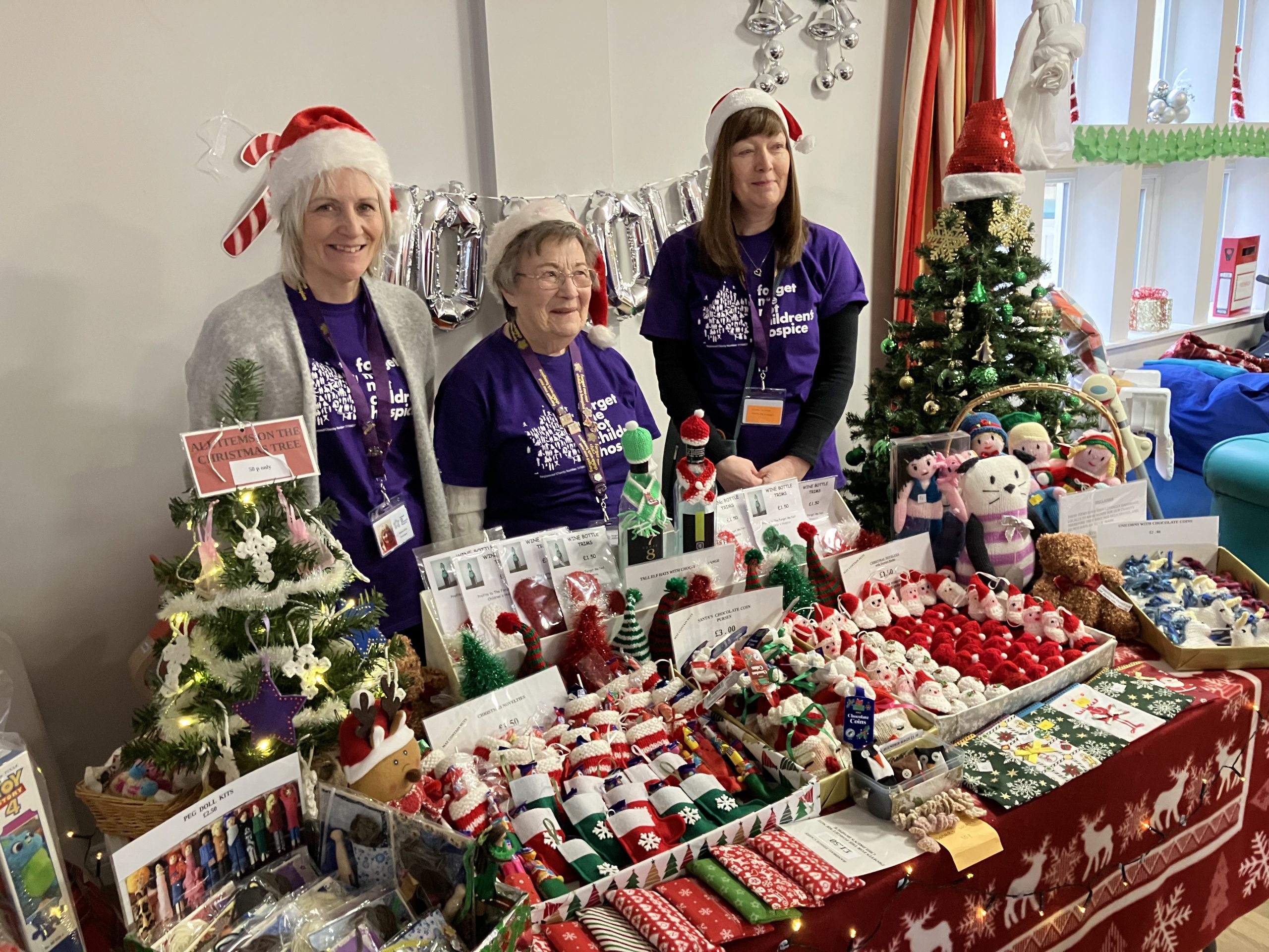 Festive Fun in Full Bloom as Forget Me Not Welcomes Santa for its 2025 Christmas Fayre
