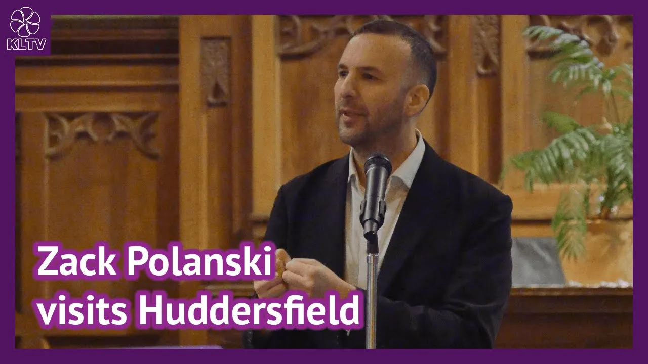 KLTV Public Eye | Zack Polanski in Huddersfield: Green Party Leader Speaks at Newsome Centre