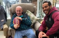 Giants Deliver ‘Really Special’ Day for Former Coach with Surprise Care Home Visit