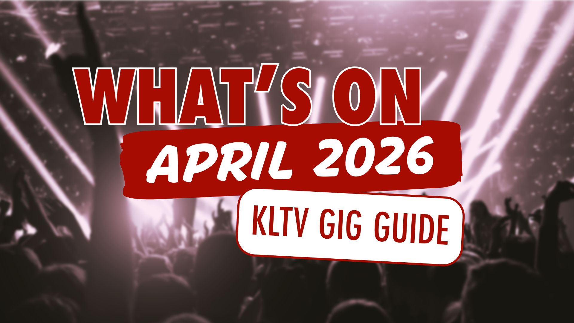 What’s On April 2026: Gig & Events Guide for Kirklees
