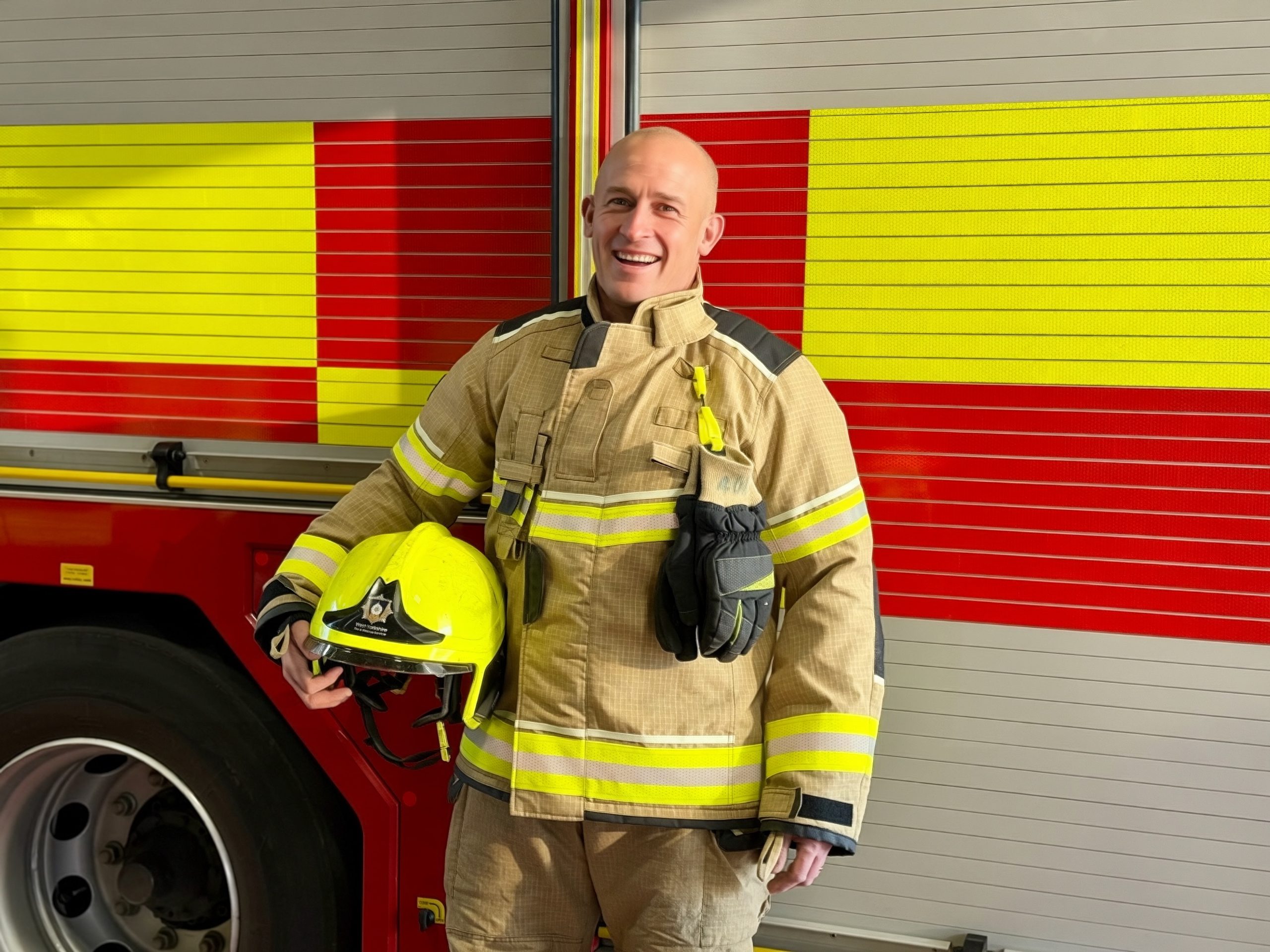 Kirklees Firefighter Takes on London Marathon Challenge to Support Colleagues in Need