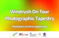 The Hudawi Centre: Huddersfield’s Spiritual Home of Cultural Identity | Windrush Tapestry