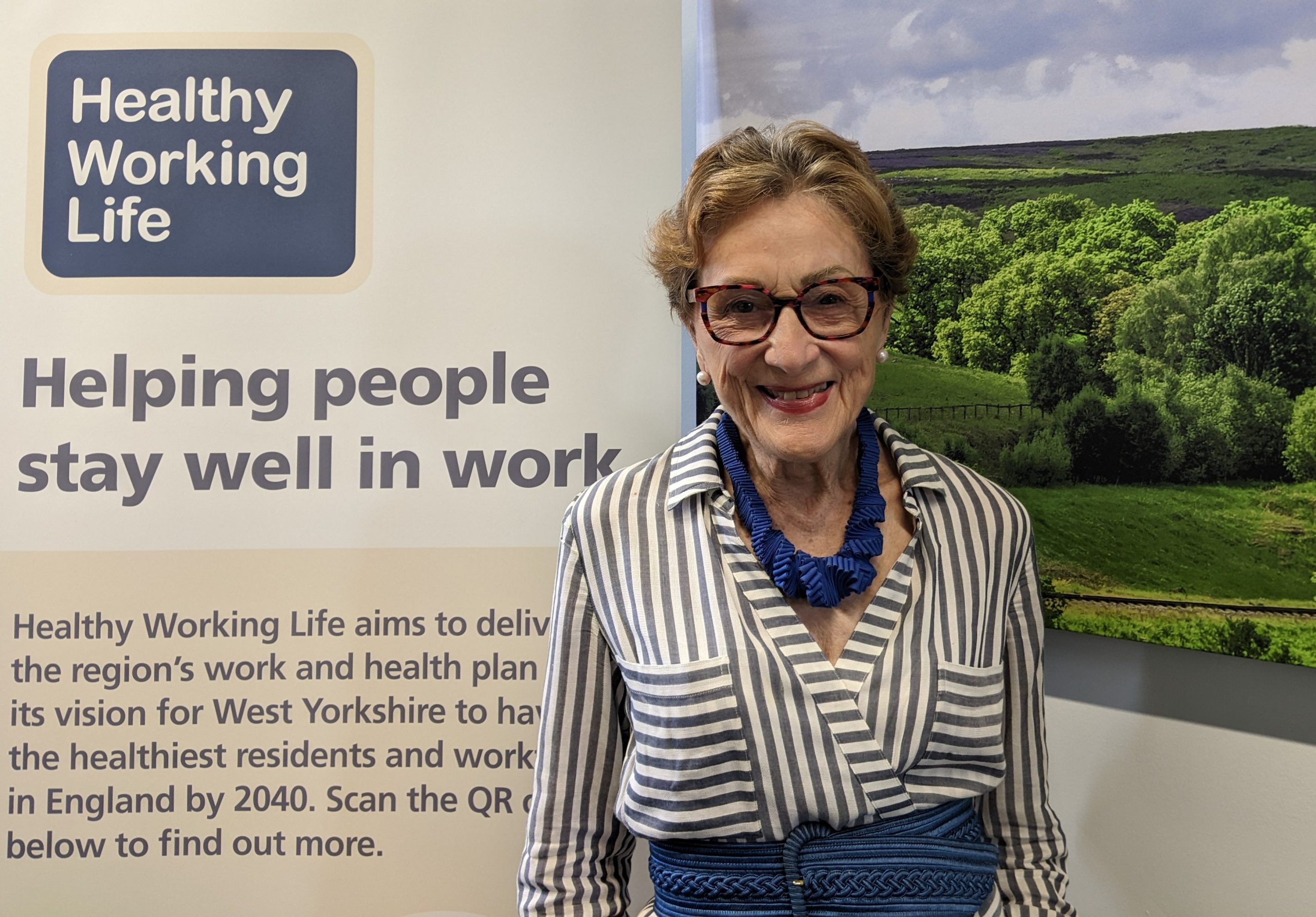 Professor Dame Carol Black Visits Bradford to See Groundbreaking NHS Support Helping People Stay in Work