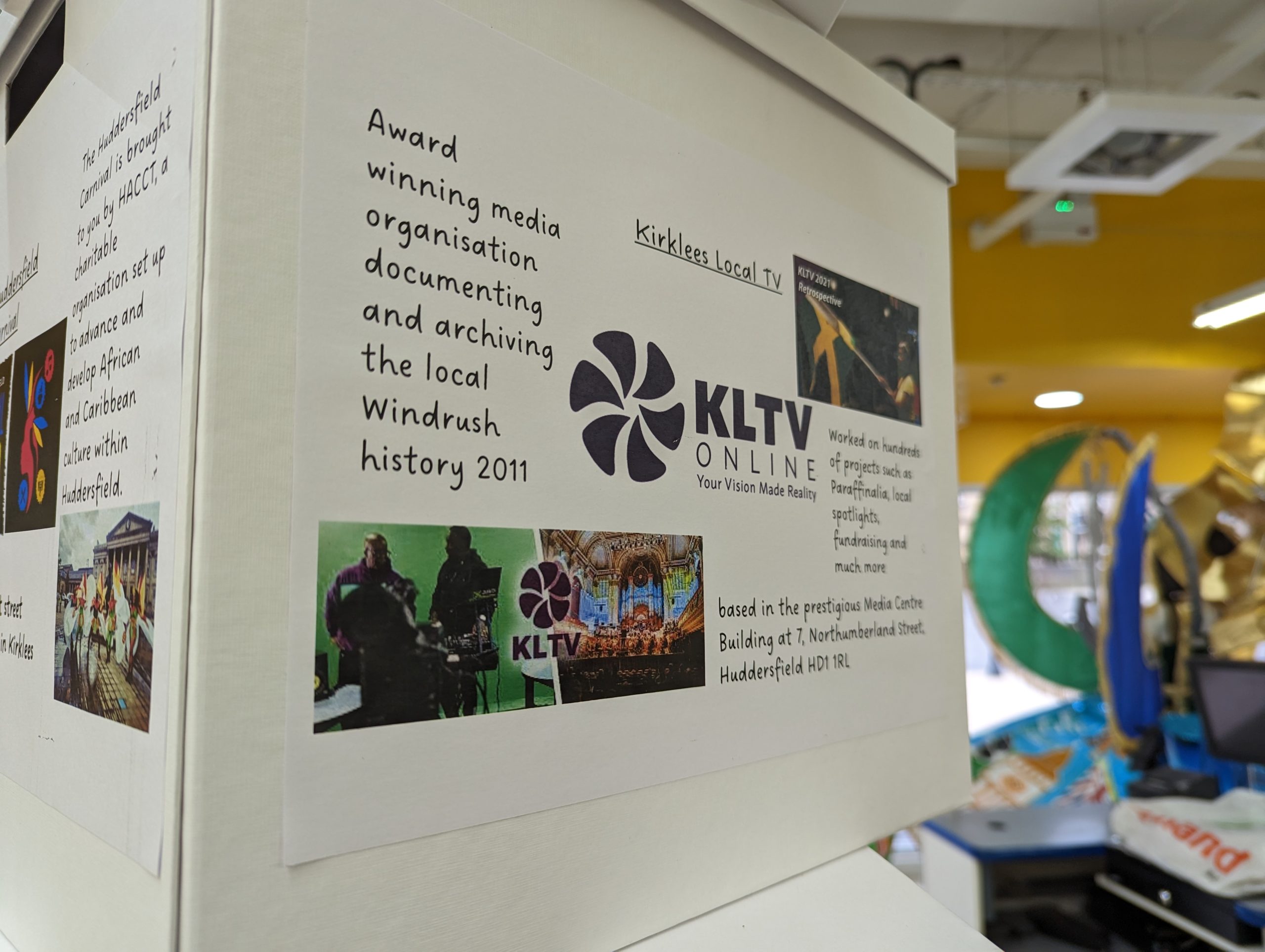 Kirklees Local Television Ltd | Windrush Tapestry